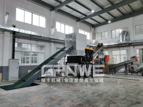 【武漢hw49化工桶破碎清洗線廢棄塑料藍桶回收處置設備】- 